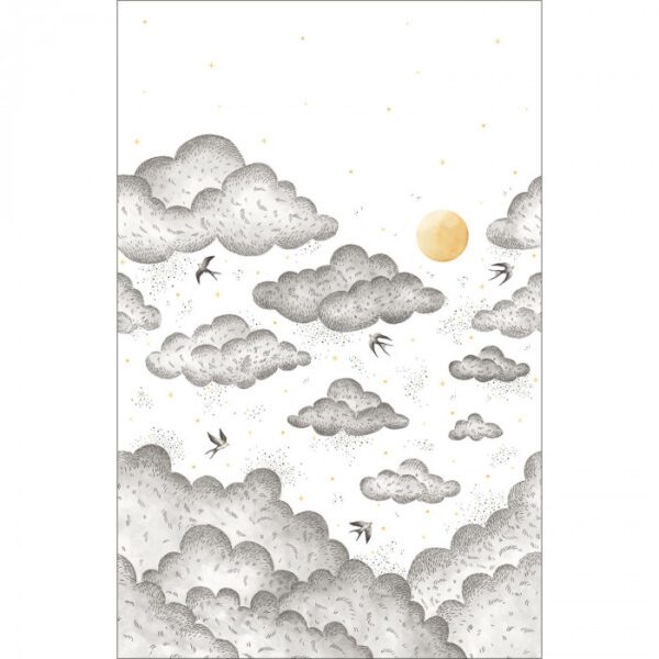 Panel Papel Tapiz Moonlight II / Caselio - MLGT10419 / Celeste 104190989