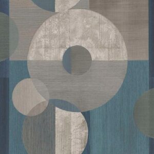 Papel Tapiz IMD28143 AMBER BLUE MULTICOLOR